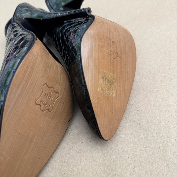 Veronica’s Switzerland M JewelTone Croc-Embossed Women's Shoes - Picture 7 of 8